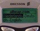 De T20 van Ericsson heeft het kleinste scherm ter wereld.